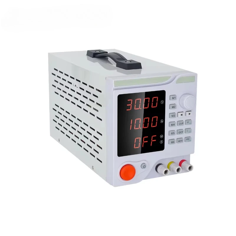 Programmable Dc Power Supply 30V 10A - แหล่งจ่ายไฟกระแสตรงแบบสวิตชิ่งสำหรับห้องปฏิบัติการ ปรับค่าได้ ตั้งโปรแกรมได้ จอแสดงผล LED 4