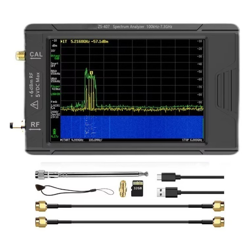 ZS-406/ZS-407 เครื่องวิเคราะห์ - Signal Generator Spectrum Analyzer บทวิจารณ์และราคา
