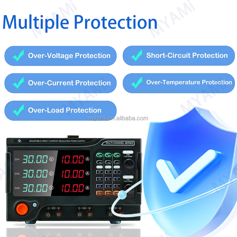 แหล่งจ่ายไฟสำหรับห้องปฏิบัติกา - Programmable Dc Power Supply 30V 10A บทวิจารณ์และราคา