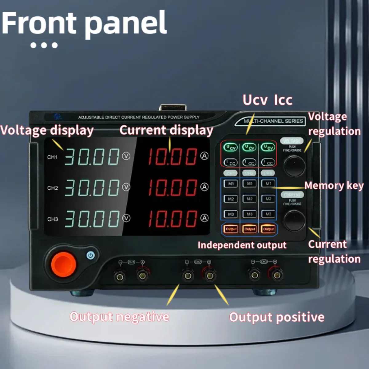 แหล่งจ่ายไฟสำหรับห้องปฏิบัติกา - Programmable Dc Power Supply 30V 10A บทวิจารณ์และราคา