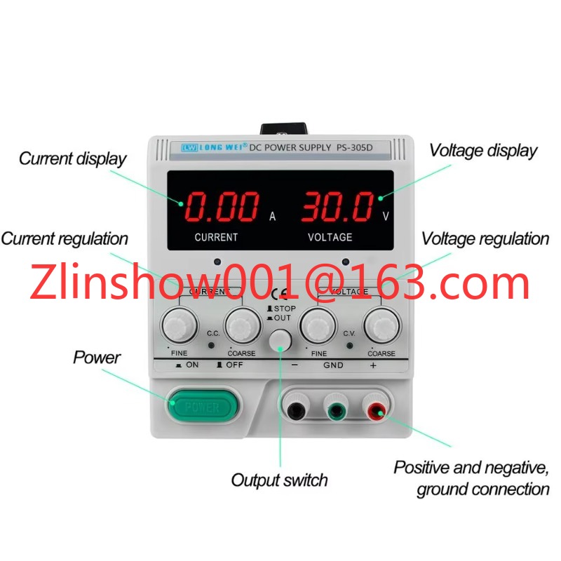 แหล่งจ่ายไฟฟ้ากระแสตรงแบบปรับค - Linear Lab Power Supply Adjustable บทวิจารณ์และราคา