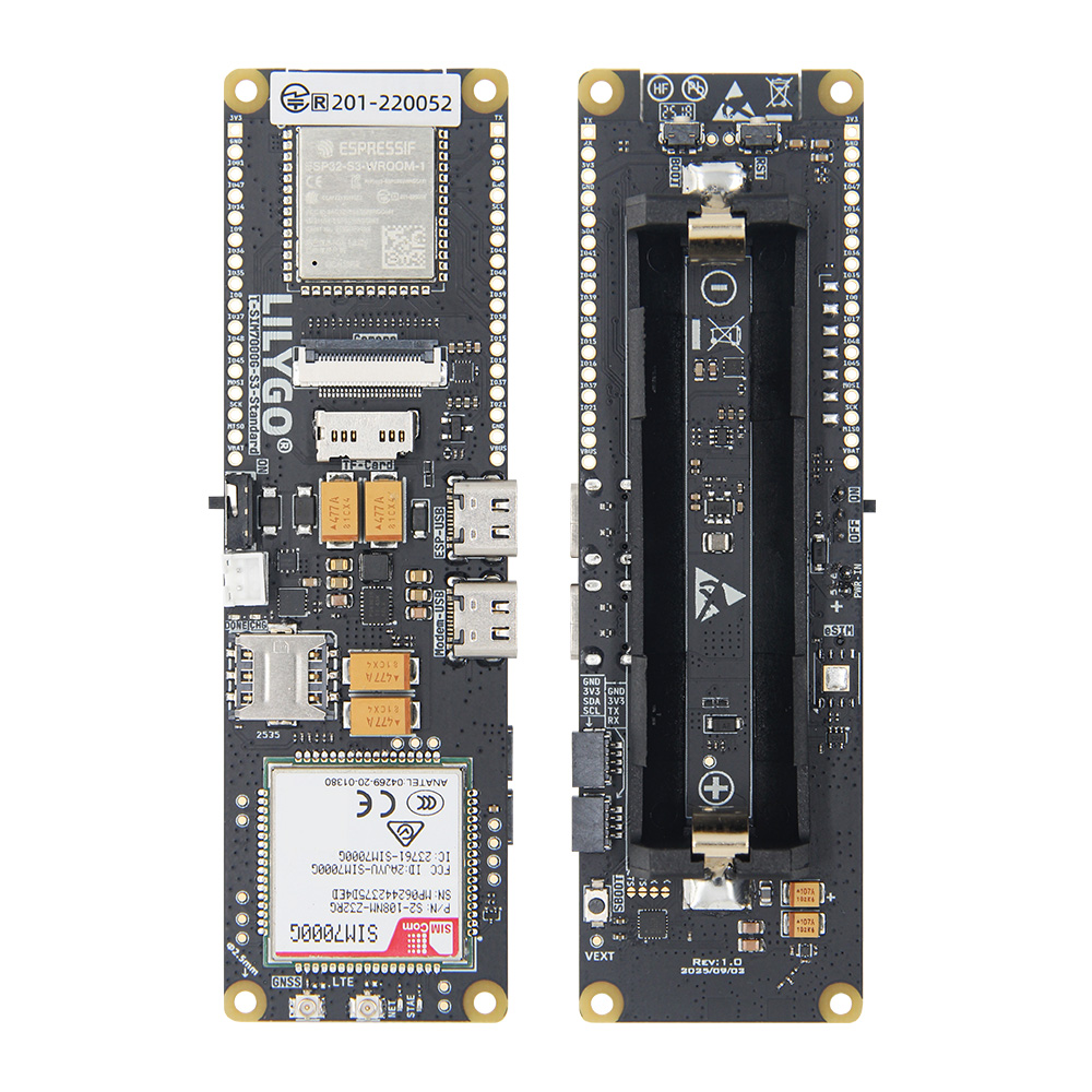 บอร์ดพัฒนาคอนโทรลเลอร์ T-SIM70 - Esp32 S3 Development Board Lot บทวิจารณ์และราคา